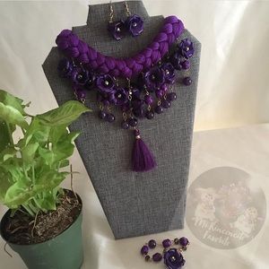 New- Artesanal Palm Necklace